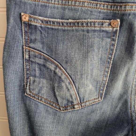 Joe's Jeans Womens Size 27 Cigarette Fit Distressed Medium Light Wash Straight - Picture 4 of 9